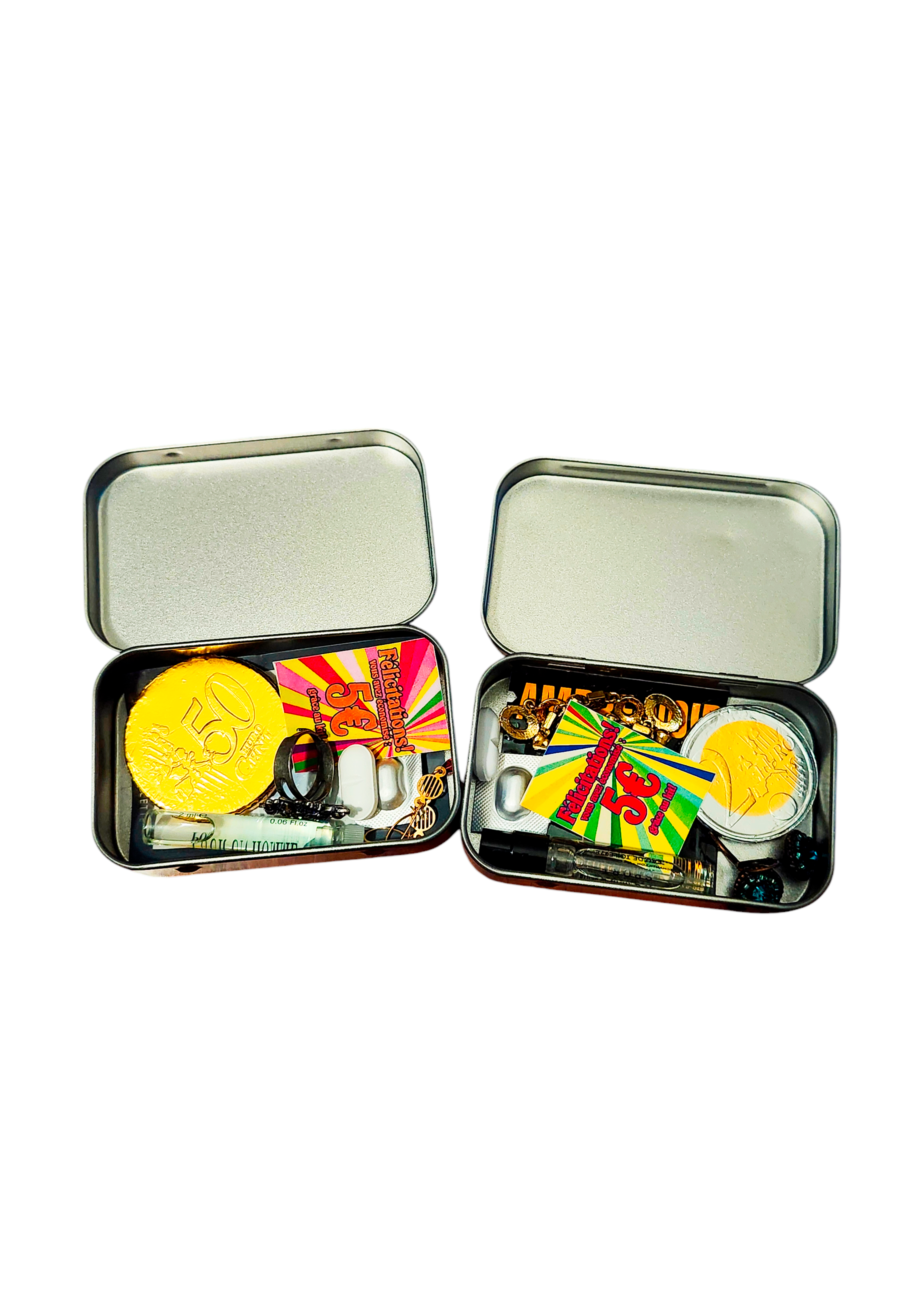 Projet de détournement inspiré du travail de Dana Wyse. Création de l'identité visuelle d'un kit de survie économique tourné vers les familles de classe moyenne, de l'affiche au packaging.